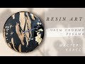 RESIN ART. ЧАСЫ СВОИМИ РУКАМИ С ЭПОКСИДНОЙ СМОЛОЙ. ИДЕЯ НАСТЕННЫХ ЧАСОВ С ДЕРЕВОМ