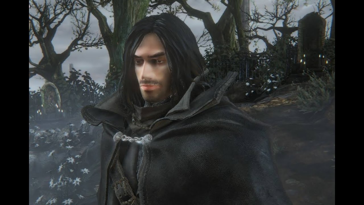 Bloodborne - how to make a good looking male (first atempt) - YouTube.