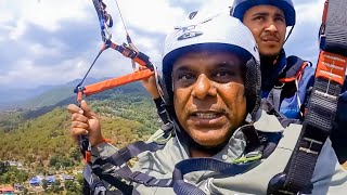 MY FIRST EVER PARAGLIDING EXPERIENCE 😮😍 #vlog11 #dailyvlog #ashishvidyarthi #paragliding #himachal