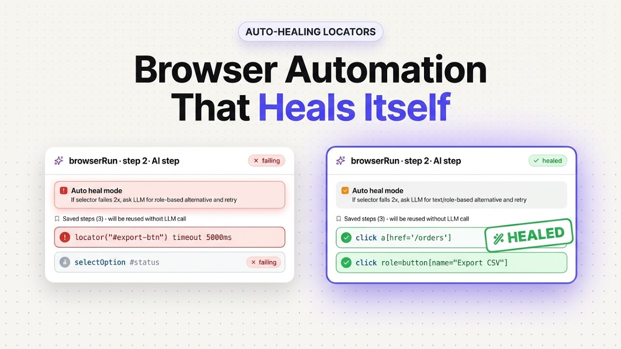 Browser Automation That Heals Itself | Heym