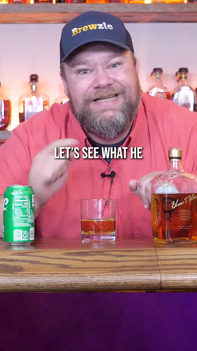 Elmer T Lee mixes his bourbon with what? #shorts