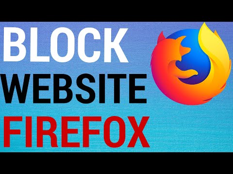 How To Block Websites on FireFox