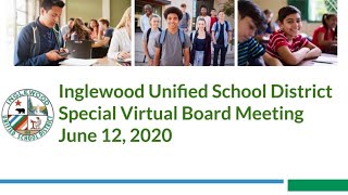 IUSD Special Virtual Board Meeting 06/12/2020