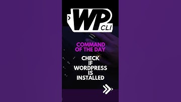 Instantly Check WordPress Install with WP-CLI! #WordPress #WPCLI
