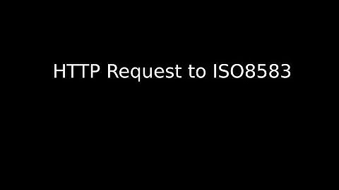 HTTP request to ISO8583