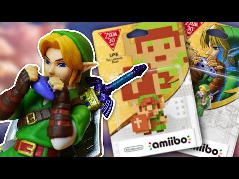 Zelda Amiibo UNBOXING - ALL 4 30th Anniversary Amiibo