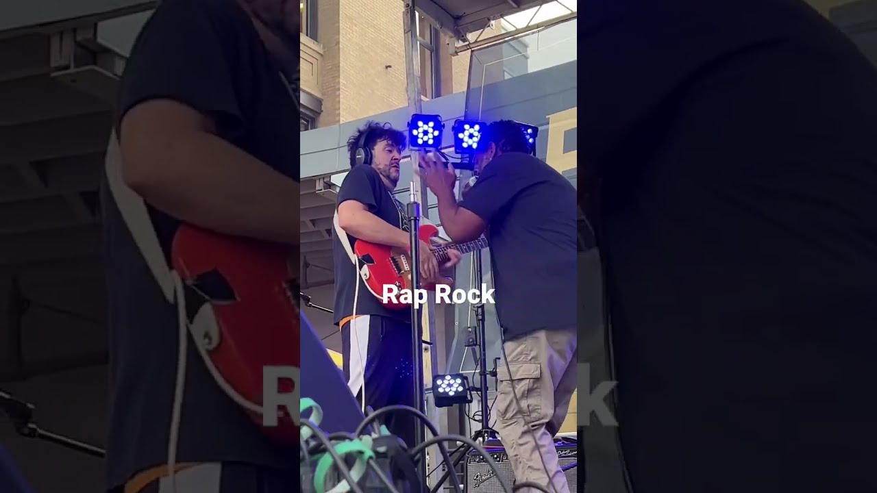 Guitar & Beatboxer Battle! The Orange Goodness Live at Borough Block party! 