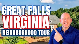 Living in Great Falls Virginia (Market Updates!)| Great Falls Neighborhood Tour| VA Real Estate 2024