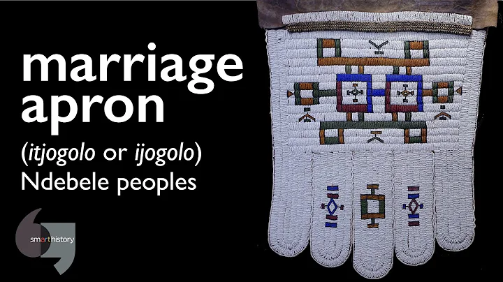 Marriage apron (itjogolo or ijogolo), Ndebele peop...