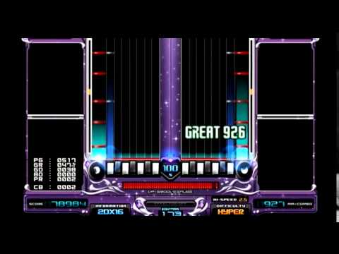 beatmania IIDX 16 EMPRESS - gigadelic (Hyper) - YouTube