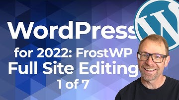 2022 Full Site Editing with FrostWP - Free Experimental Block Theme
