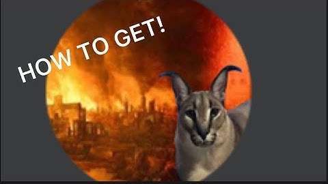 How to get the badge “end times” in raise a floppa