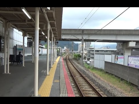 JR可部線の 大町駅 (広島市 2022.8.11) YouTube