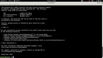 OverTheWire-Wargames-Bandit Level 0 → Level 1