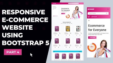 #4 Responsive E-commerce Website Using Bootstrap 5 - Product Page