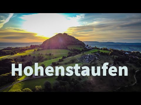 Hohenstaufen from above | Der Hohenstaufen in Göppingen von oben (Cinematic Video)