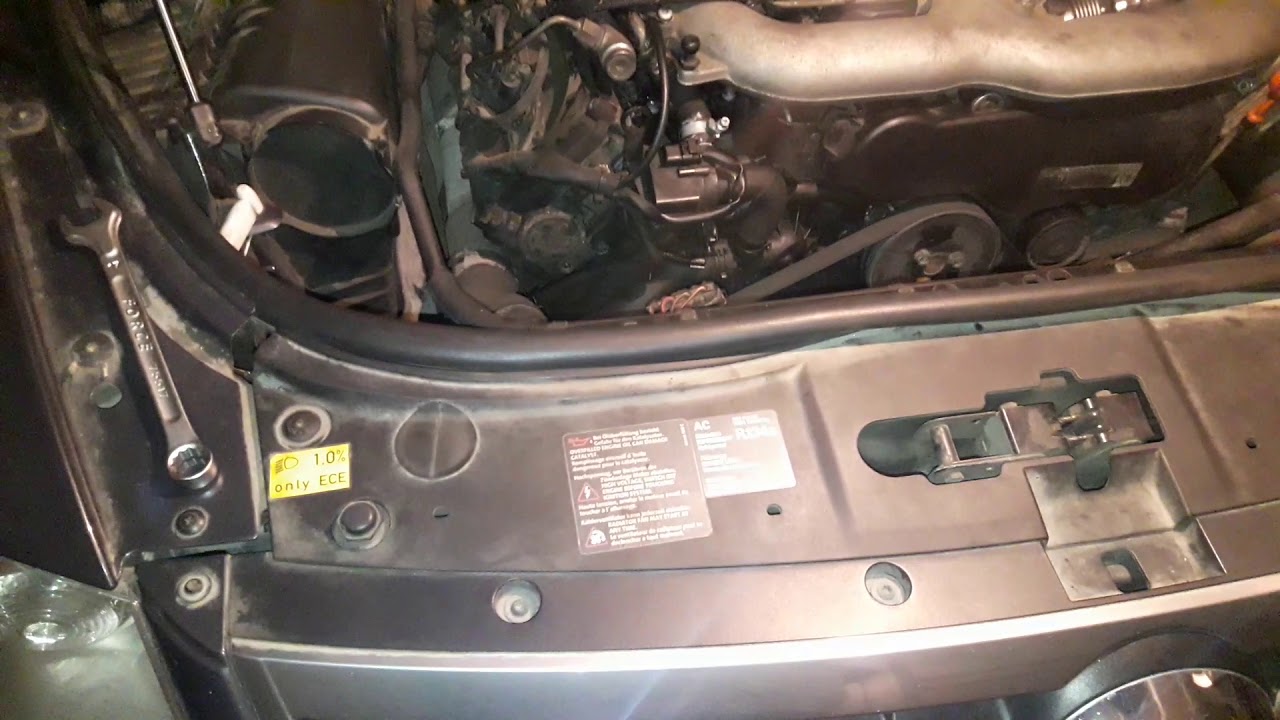 Замена антифриза туарег. 3.0 дизель 239л. - YouTube