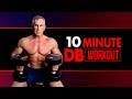10 MINUTE Total Body Dumbbell Workout!
