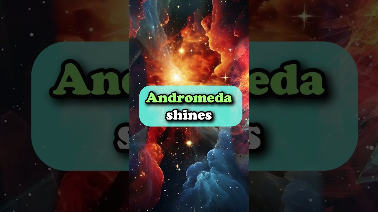 Andromeda #science #space #nasa #shortsvideo #trending #galaxy #spacetech #gravity #andromeda