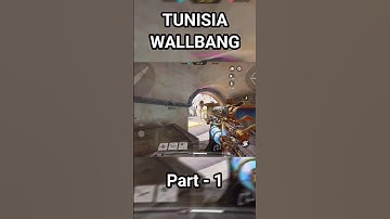TUNISIA WALLBANG SPOT PART - 1 #codm #codmobile #callofduty #callofdutymobile #callofdutyhighlights