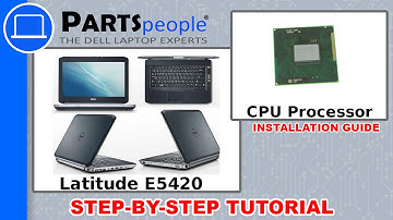Dell Latitude E5420 CPU Processor How-To Video Tutorial
