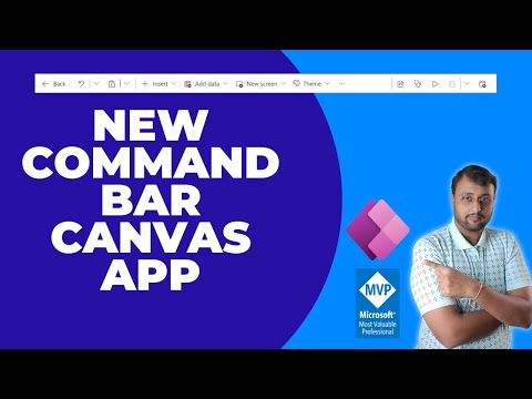 New Modern Command Bar in Canvas App