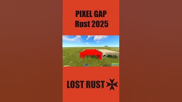 How to Build PIXEL GAP in Rust 2025 #rust #shorts #youtubeshorts