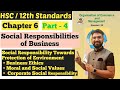 Ocm  social responsibilities of business  chapter 6  moral and social values  class 12th 