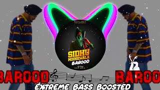 Barood [Extreme Bass Boost] Sidhu moosewala || Punjabi song || Warning ⚠️#sidhumoosewala