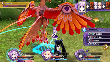 HyperDimension Neptunia Re;Birth1:Phoenix battle
