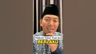 HUKUM TABUR TUAI ITU BERLAKU - KAJIAN ISLAMI USTADZ IRFAN RIZKI HAAS #shorts