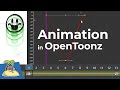 How to animate in OpenToonz using keyframe interpolation - 2D animation class [#007]