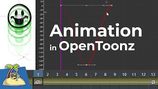 How to animate in OpenToonz using keyframe interpolation - 2D animation class [#007]