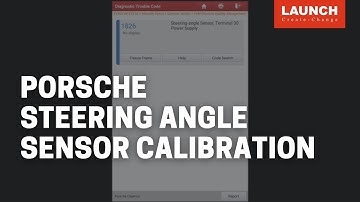 X-431 PRO V4.0 | Steering Angle Sensor Calibration | LAUNCH