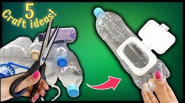 5 Amazing and ingenious Ideas from plastic bottles! don