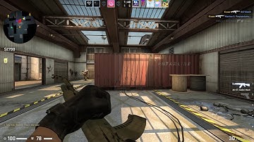 Cache double nade + HS