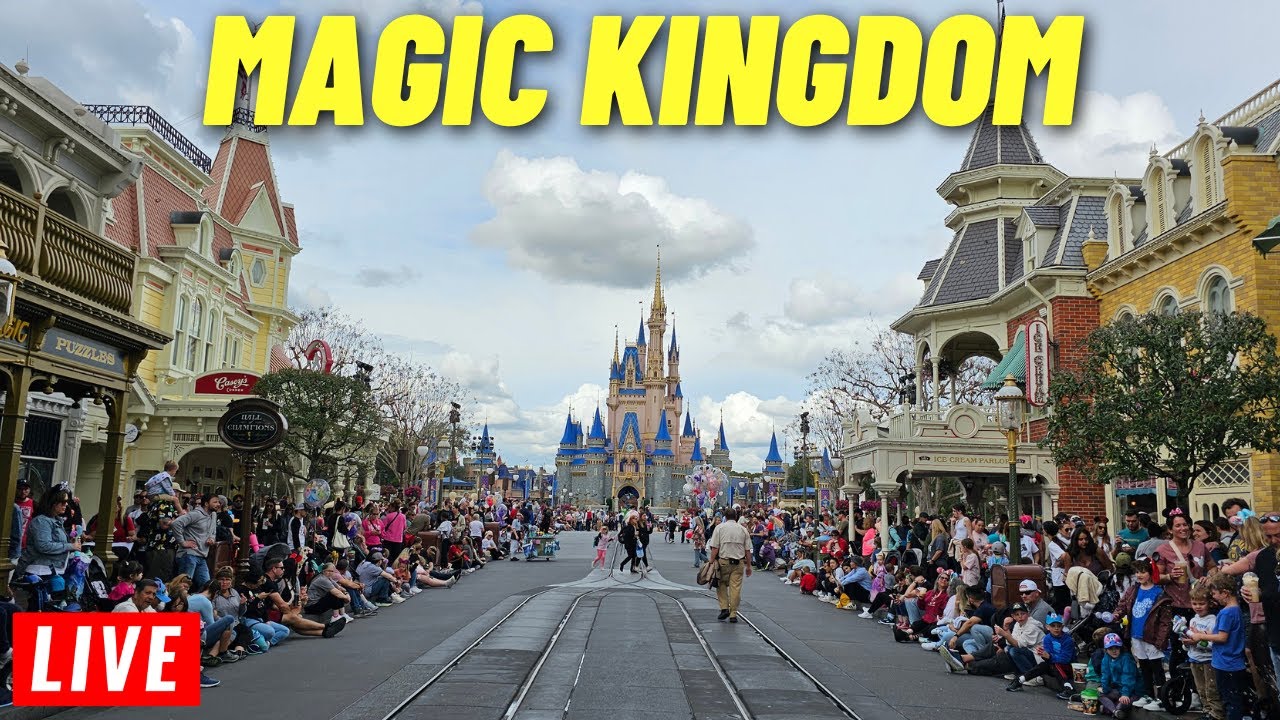 🔴 LIVE: Magic Kingdom Sunday for rides, shows, parades at Walt Disney ...