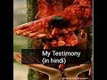 Jesus forgave my sins and saved me(testimony in hindi.Ex catholic)