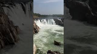 Dhuandhar Waterfall Bedaghat Jabalpur travel jabalpur dhuandhar waterfalls waterfallsounds