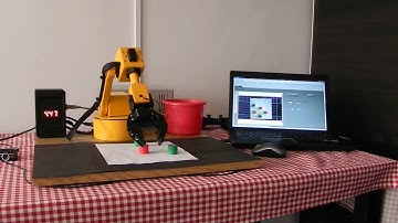 Robotic Arm  with Arduino & Vision System