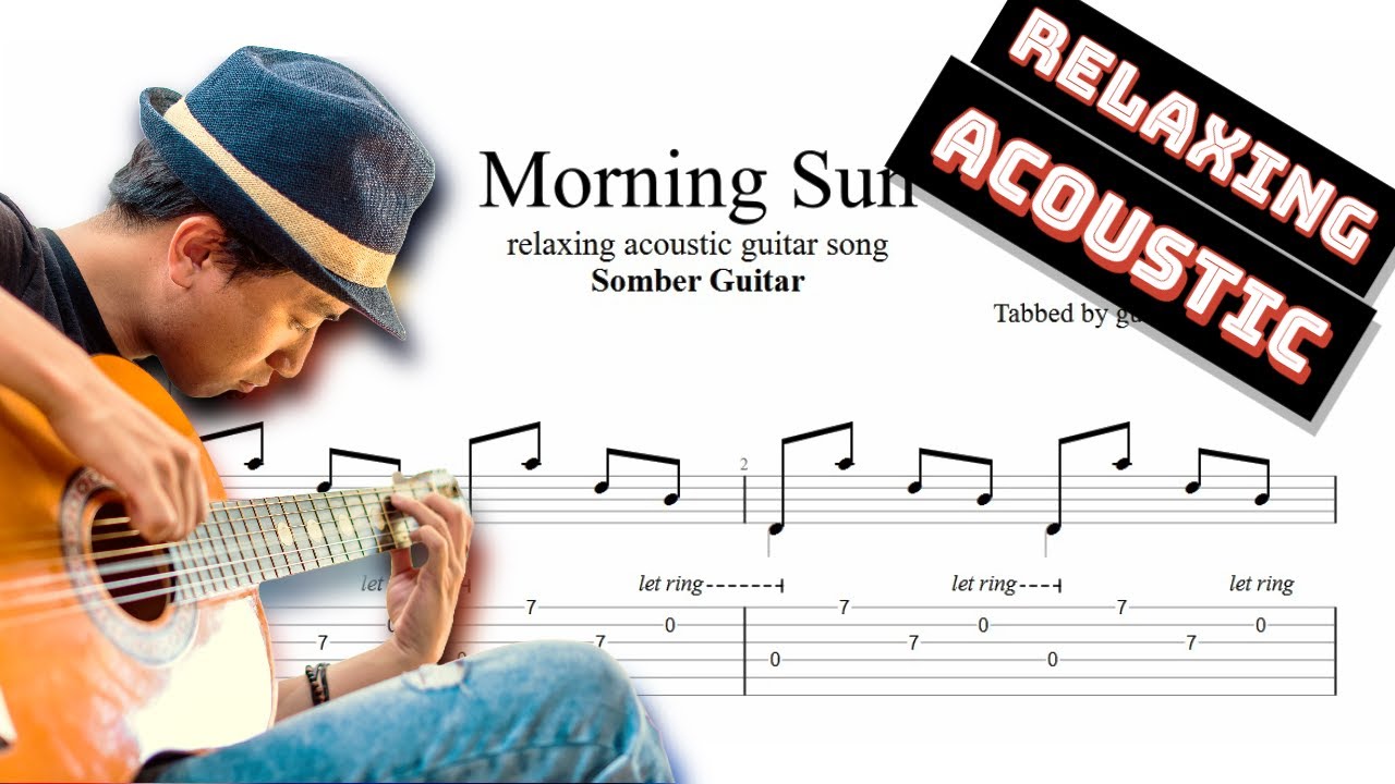 Relaxing Guitar Music 1 Morning Sun TAB acoustic guitar tabs (PDF