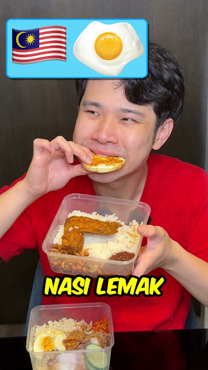 Nasi Uduk Indonesia Vs Nasi Lemak Malaysia!
