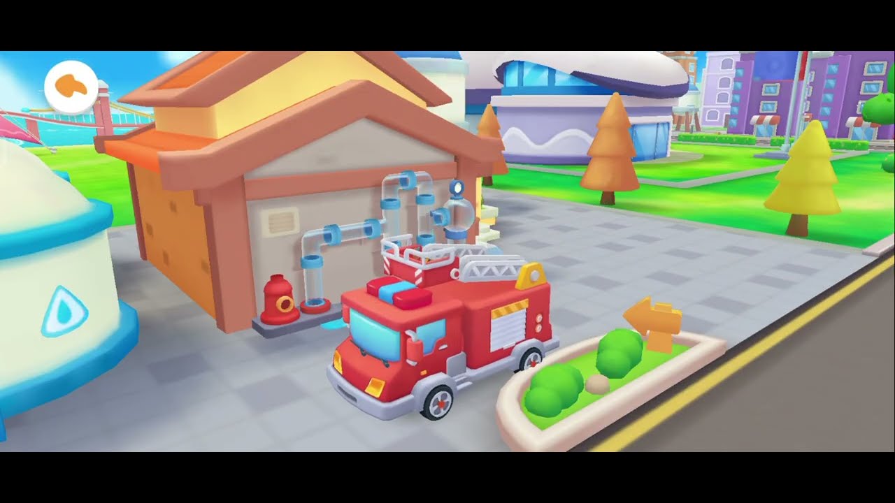 Fire Truck Rescue Mission 🚒 | School Bus Emergency Game for Kids #kids #schoolgame 