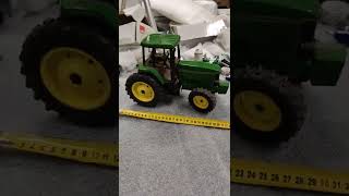 John Deere мини трактор моделька vs макет.
