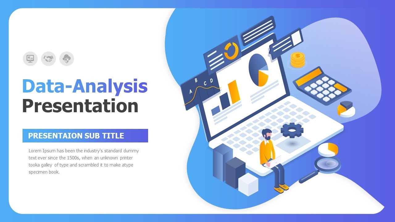 presentation of data and analysis