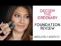 BEST AFFORDABLE FOUNDATION? THE ORDINARY SERUM & COVERAGE REVIEW FOR BROWN INDIAN SKIN |DECIEM 2018