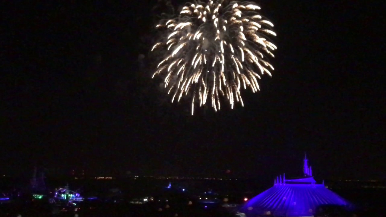 Happily Ever After Fireworks from Contemporary resort