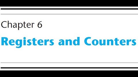 CS314 Chapter 6 Part 1