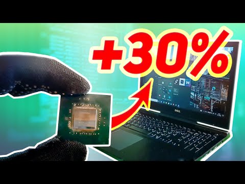 Сделала Апгрейд ноутбука за 0 рублей! Старый игровой ноутбук стал мощнее.
