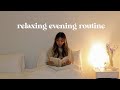 Night routine   reset ritual productive habits skincare routine